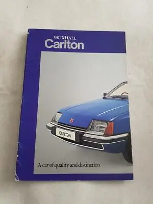 VAUXHALL CARLTON SALOON & ESTATE Car Sales Brochure MAR 1980 #V2411 • $12.43