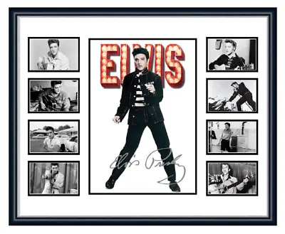 Elvis Presley The King Signed Photo Poster Limited Edition Framed Memorabilia • $129.99