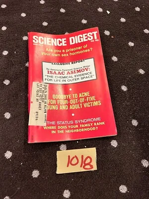Science Digest Magazine / June 1974 / Robots Mechanized Slaves / Sex Hormones • $4.98