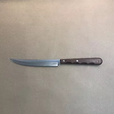 Vintage Case XX Stainless Steak Kitchen Knife CAP 282-5” Wood Handle • $19.95