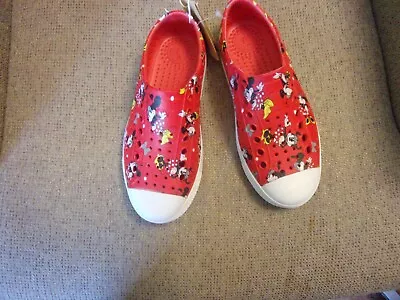 Disney Girls Minnie Mouse Sneakers -  Size 5 • $9.99