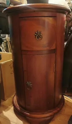 Pair Of Solid Mahogany Bedside Cabinets/ Pot Cupboards • £195