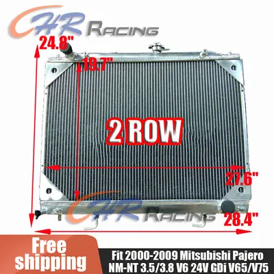 Radiator FOR 2000-2009 Mitsubishi Pajero NM-NT 3.5/3.8 V6 24V GDi V65/V75 01 AT • $258