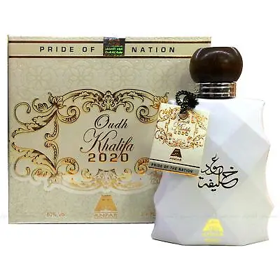 £10.99 • Buy Oudh Khalifa 2020 White By Oud Al Anfar Halal Fragrance EDP Spray Perfume 100ml