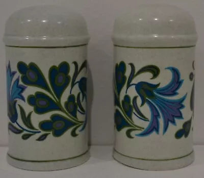 VINTAGE 1960's Mid Century MIDWINTER SPANISH GARDEN SALT & PEPPER POTS Set • £17.99