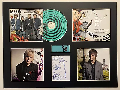 McFLY - Signed Autographed - WONDERLAND - Album Display Deluxe • £40