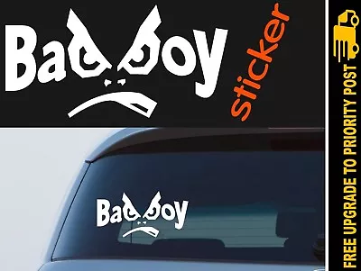 $6.90 • Buy BAD BOY Sticker DECAL CAR 4x4 TRUCK 4WD UTE WINDOW