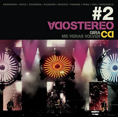 Soda Stereo Gira Me Veras Volver #2 Cd Original Brand New Sealed Mexican Edt • $14