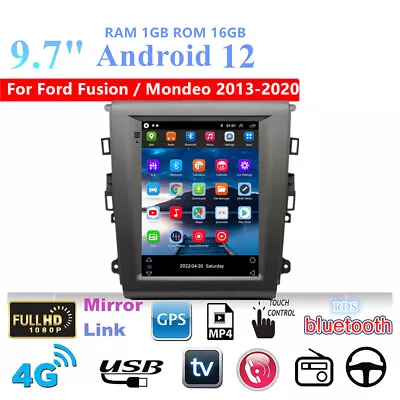 9.7'' Android 12 Stereo Radio Navi GPS Player For Ford Fusion/ Mondeo 2013-2020 • $218.36