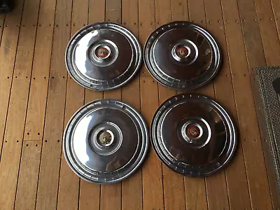 4 Vintage Cadillac Hub Caps 1950's Used • $129.99