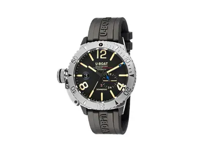 £2049 • Buy U-Boat Classico Sommerso Automatic Watch, Black, 46 Mm, 30 Atm, 9007/A