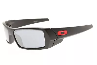 Oakley GASCAN Sunglasses 12-744 Ducati Matte Black Black Iridium Lens Red Icons • $150