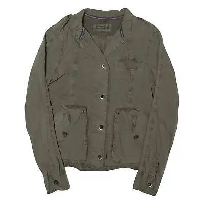 MARC O'POLO Khaki Jacket Green Womens S • £19.99