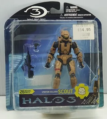 £31.42 • Buy Spartan Soldier Scout Series 2 Halo 3 McFarlane 5  Figure NIB 2008 Tan