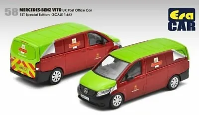 £18.99 • Buy Era Car 1/64 58 Mercedes-benz Vito Uk Post Office Car Mb21vitrn3701