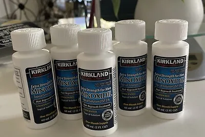 Kirkland 5 Month Supply Minoxidil 5% Extra Strength Men Hair Regrowth Solution • $25.02
