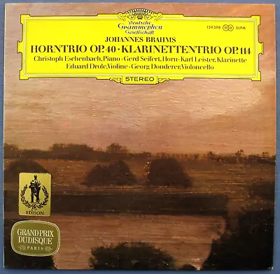 BRAHMS Horn Trio Clarinet Trio Seifert Leister Eschenbach DG 139 398 Stereo NM • $7.99