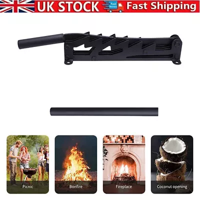 High Carbon Steel Manual Fire Wood Cutter Wall Mounted Wooden Kindling Splitter • £39.79