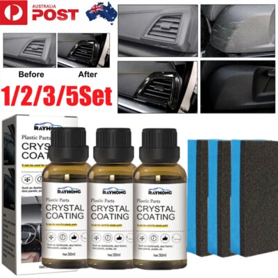 $25.99 • Buy 1/2/3/5Pcs Plastic Parts Crystal Coating Car Refresher Agent Maintenance Gloss