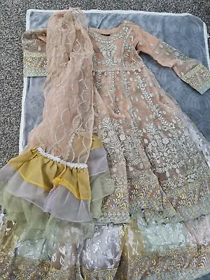 Asian Pakistani Indian Wedding/party Wear Dress • £80