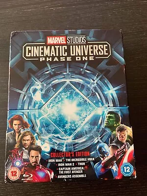Marvel Cinematic Universe Phase 1. Blu Ray • £25