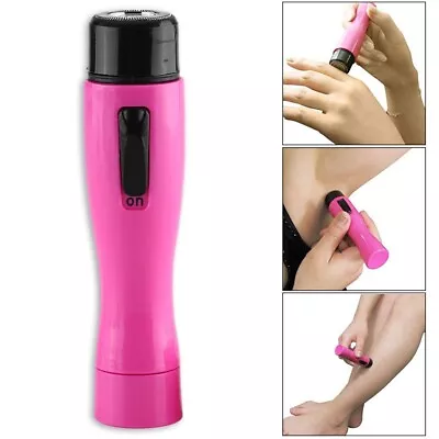 Ladies Hair Remover Electric Bikini Legs Face Mini Portable Rotary Shaver UK • £7.79