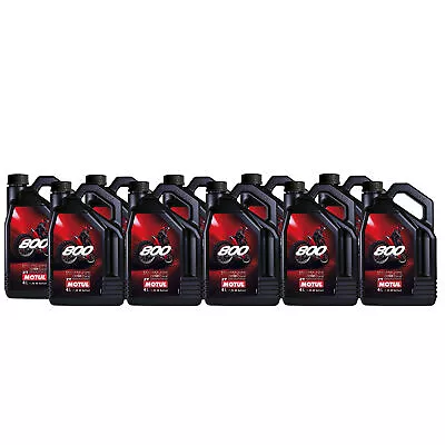 Motul 800 2T FL OFF ROAD 100% Synthetic Racing 40L Engine Motor Oil 10 X 4L • $636.95