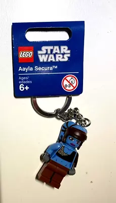 LEGO Star Wars Aayla Secura Minifigure 853129 Key Chain 2011 RETIRED RARE! • $20