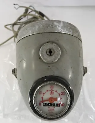 Vintage VESPA Ciao Moped CEV Headlight Bucket Bullet Speedometer Odometer USED • $84.50