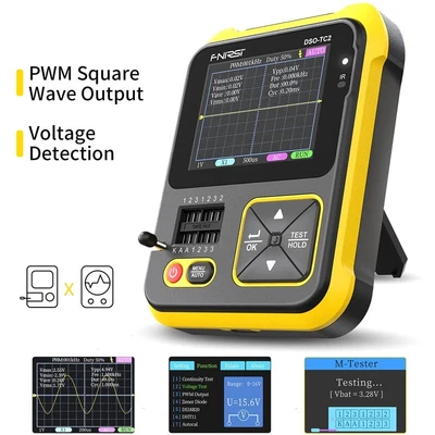 £65.99 • Buy 2.4  Digital Handheld Oscilloscope Transistor Tester 200kHz Bandwidth Testing