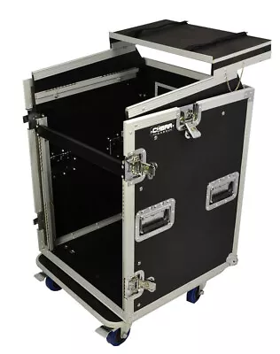 12U + 10U Rack Case With Laptop Shelf • £448