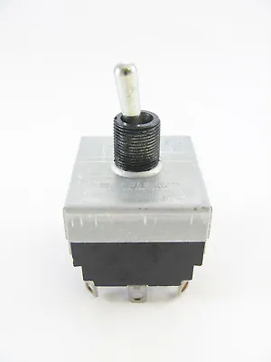 On-Off-On 3PDT Toggle Switch - 17A 125V 12A 250V Solder Term - McGill 0140-3013 • $3.25