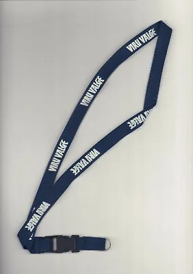 Estonia Estonian Viru Valge Vodka Wide Lanyard Neck Strap Key Chain Card Holder1 • $13