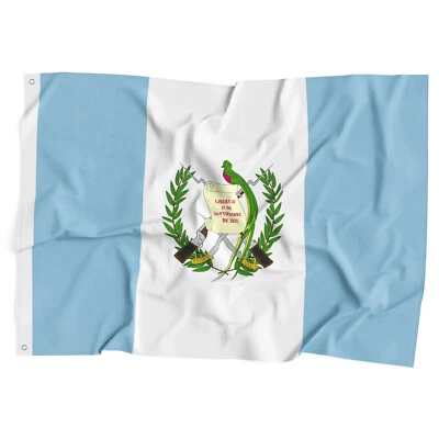 $4.95 • Buy 3x5 Ft Guatemala Flag - Guatemalan Country Flags House Banner Polyester
