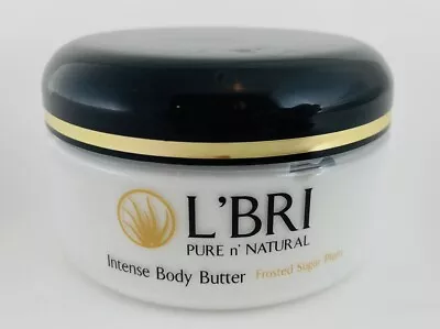 L'BRI Pure N' Natural Intense Body Butter Frosted Sugar Plum 8 Oz New & Sealed • $24.85