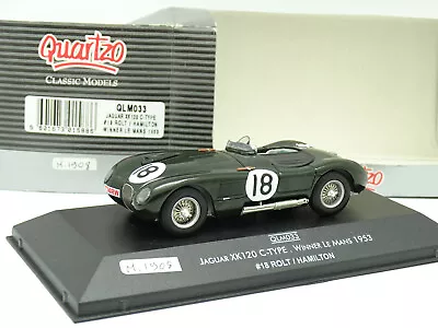 Quartzo 1/43 - Jaguar C Type XK120 Le Mans 1953 N° 18 • £64.01