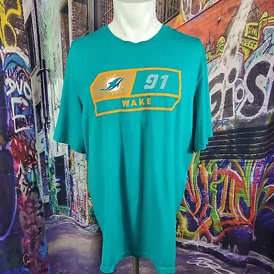 Nike Miami Dolphins Cameron Wake Dri-Fit Shirt Size XLarge (A2) • $29.95