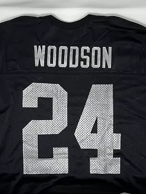 Vintage 2000s Charles Woodson Oakland Raiders Nike NFL Football Jersey (L) • $50