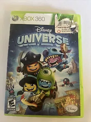 Disney Universe (Microsoft Xbox 360 2011) CIB W/manual. Tested. Ships Fast • $4