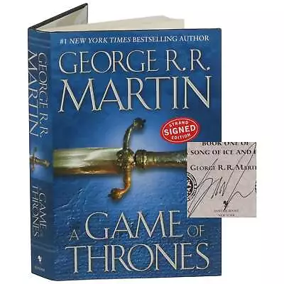 George R R Martin / Game Of Thrones Book One Of A Song Of Ice And Fire Signed • $125