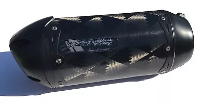 2008-2020 R6 Two Brothers Typhoon Slip On Exhaust Y-Pipe Yamaha Carbon Fiber • $771