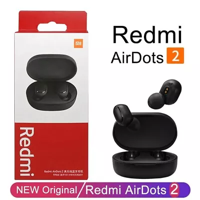 Original Xiaomi Redmi Airdots 2 Wireless Bluetooth Headset Earbuds • $21.99