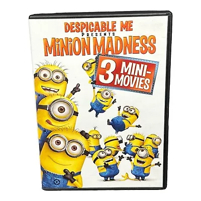 Despicable Me Presents MINION MADNESS DVD (3 Mini-Movies) • $3.99