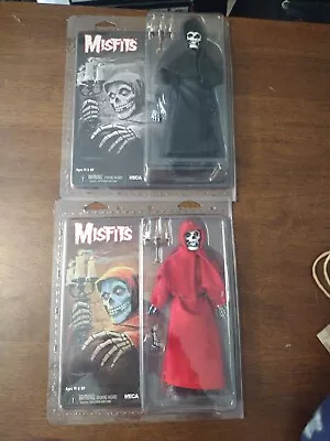 NECA MISFITS FIEND Red & Black Robes Lot Of 2 Reel Toys 7” Crimson Ghost 2019 • $80