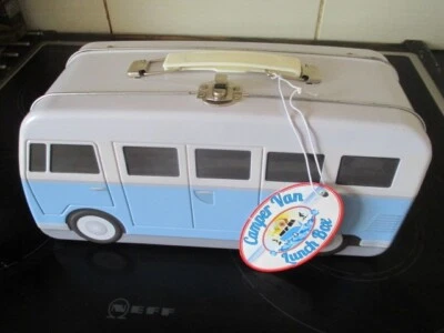 £14.99 • Buy Volkswagen Camper Van Lunch Box 10” L X 5 1/2” X 4 1/2” (Highly Collectable)