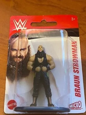 £4.19 • Buy WWE 'Braun Strowman' Mattel Micro Collection 3” Wrestling Action Figure, New