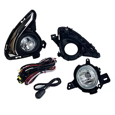 2x Front Bumper Fog Light Lamp Cover For Mazda 2 Demio 5Door Hatchback 2014-2018 • $83.25