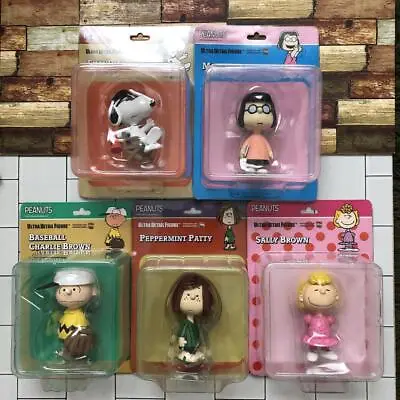 Snoopy Peppermint Patty Charlie Brown Sally Marcie Medicom Toy Action Figure JP • $320.91