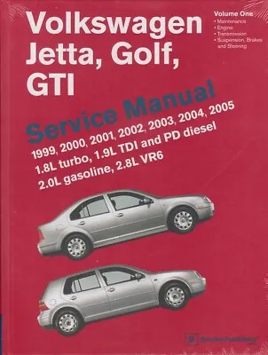 1999-2005 Volkswagen Jetta Golf GTI Service Repair Shop Manual 2 Vol Set VG05 • $142.95