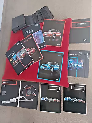 2008 MINI & CLUBMAN COOPER OWNERS MANUAL Books / Set W/ Case OEM 2007-14 • $49.95